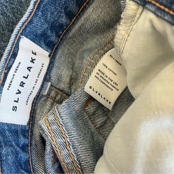 Slvrlake Jeans London Sweet Memory Blue Denim Jean Womens Size 25 - Picture 9 of 10